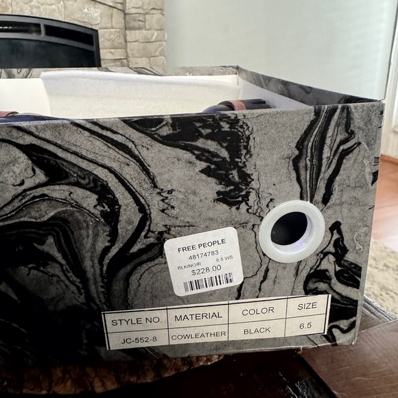 Women’s Jeffrey Campbell for Free People big buckle combat boots. Size 6.5. - Picture 11 of 11